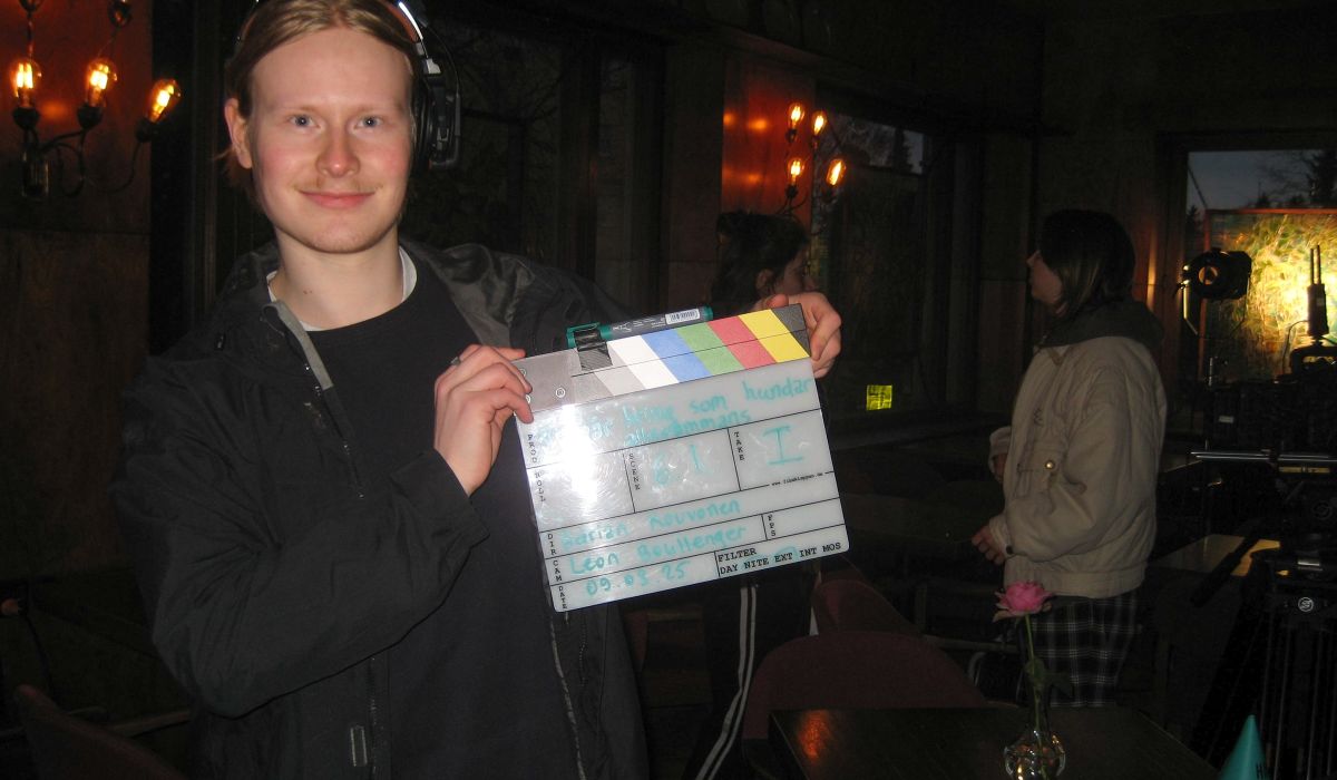 Algot följer sina filmdrömmar