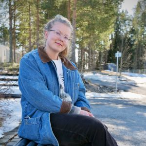 Ellinor studerar till närvårdare via läroavtal