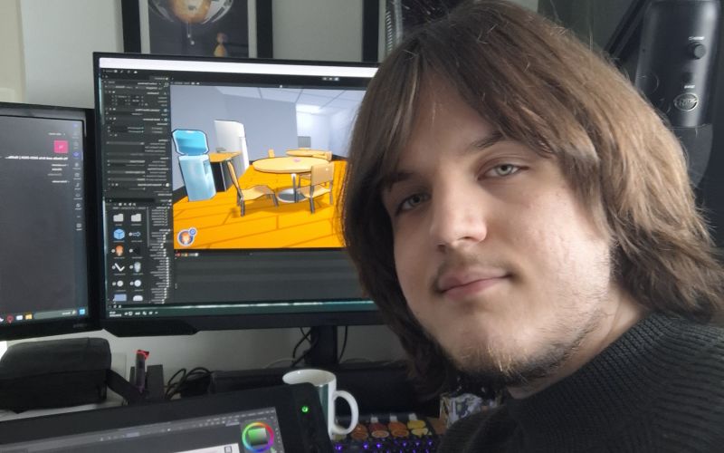 Hannes siktar på spelbranschen