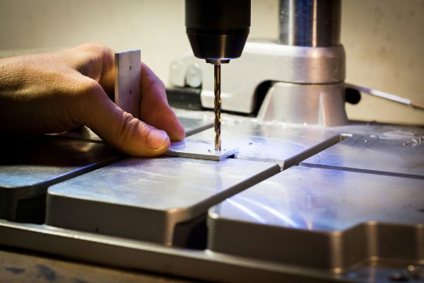 En metallborrmaskin