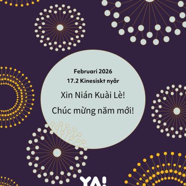 Den 17.2 firar vi fastlagstisdag här hos oss, men visste du att idag börjar också det kinesiska nyårsfirandet och även Ramadan!? 🎉

17.2 Chinese New Year 🧧 

Nyårsfirandet är den viktigaste högtiden i
Kina och i flera andra östasiatiska länder.
År 2026 är det hästens år. För att skapa en äkta kinesisk nyårs-vibe bör du dekorera hemmet i rött, tända lyktor och titta på fyrverkerier. Den röda färgen symboliserar lycka och ska skydda hemmet från onda andar. Det är inte bara hemmet som ska kläs i rött, utan allra helst ska man själv bära någonting i den färgen för att få extra tur och lycka under det kommande året. Kanske kan du återanvända klänningen eller blusen som du bar i julas?

17.2 Ramadan 🌅

Fastemånaden Ramadan är den heligaste och mest firade tiden för muslimer runtom i världen. Ramadan infaller ibland på sommaren, ibland på vintern, eftersom den muslimska kalendern utgår från ett månår. I alla världsreligioner finns fasta, ofta som en förberedelse till fest. Under Ramadan avstår muslimerna från all mat och dryck under dygnets ljusa timmar. Det är även viktigt att be, reflektera och vara hjälpsam och generös. När kvällen kommer och solen går ner äter man och umgås tillsammans med vänner och familj. När ramadan tar slut firas id-al-fitr som är en glad fest för alla muslimer.

#yaösterbotten #mångkultur