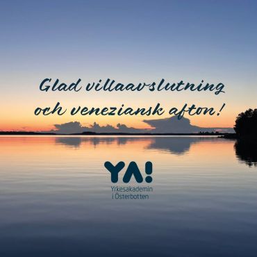 🎆☀️ Nu är det helg! Och inte vilken helg som helst - Ha en bra villaavslutning / veneziansk afton! ☀️🎆

#yaösterbotten