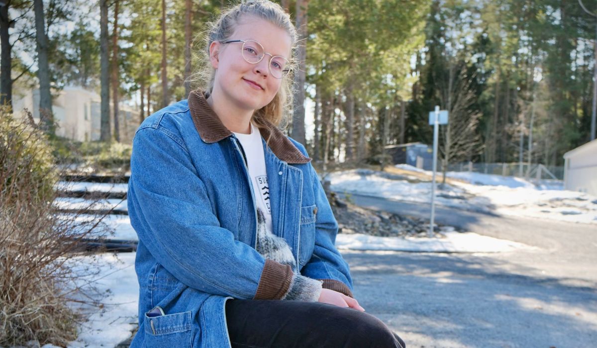 Ellinor studerar till närvårdare via läroavtal