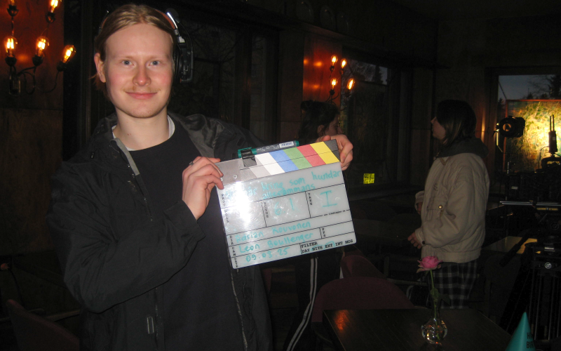 Algot följer sina filmdrömmar