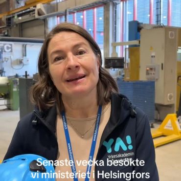 Vår rektor Anne berättar om försöket med verksamhetsstyrning - en början på något riktigt viktigt för våra studerande, våra samarbetspartners och hela Österbotten! 🙌
#yaösterbotten #viktigtpåriktigt