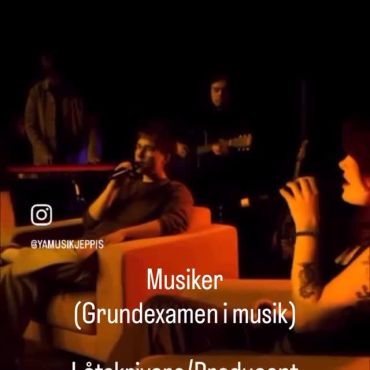 Sök till YAs musikerutbildningar! Den kontinuerliga ansökan är öppen året runt till: Grundexamen і musik och Yrkesexamen i musikproduktion! 

#yaösterbotten #yamusikjeppis #campusallegro #jakobstad #yrkesakademiniösterbotten