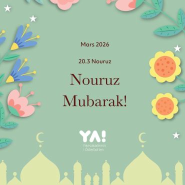 Nouruz Mubarak! Nouruz är en högtid som firas för att välkomna våren och solens återkomst och räknas som officiell nyårsdag i flera länder. Nouruz firas bl.a. i Iran, Kurdistan, Afghanistan, Irak, vid Kaspiska havet och även i norra Kina. Picknick ute i det fria, presenter och söta bakverk är viktigt. Många dukar hemma ett vackert festbord med bland annat ljus, färggranna ägg, blommor, gräs, en spegel, en fisk i en glasskål och en bok som är viktig för familjen. 🕯️🪺💐🌱🪞🐠📖

Nouruz infaller på vårdagjämningen.

#yaösterbotten #nouruzmubarak